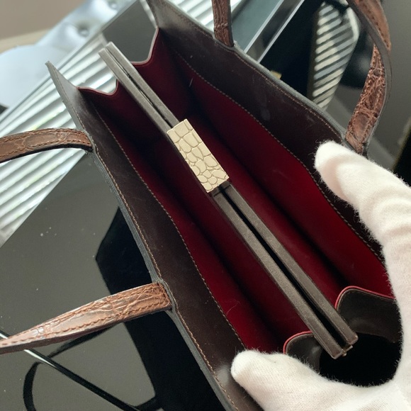 Cole Haan Exotic Brown Crocodile - PRICED TO SELL - Picture 4 of 7